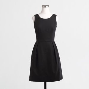 J.crew Pleated Wool Shift Dress
